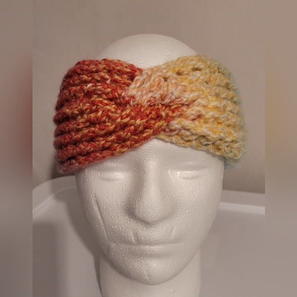Hand Crafted Crochet Twist Earwarmer Multiple Color - Picture 1 of 5